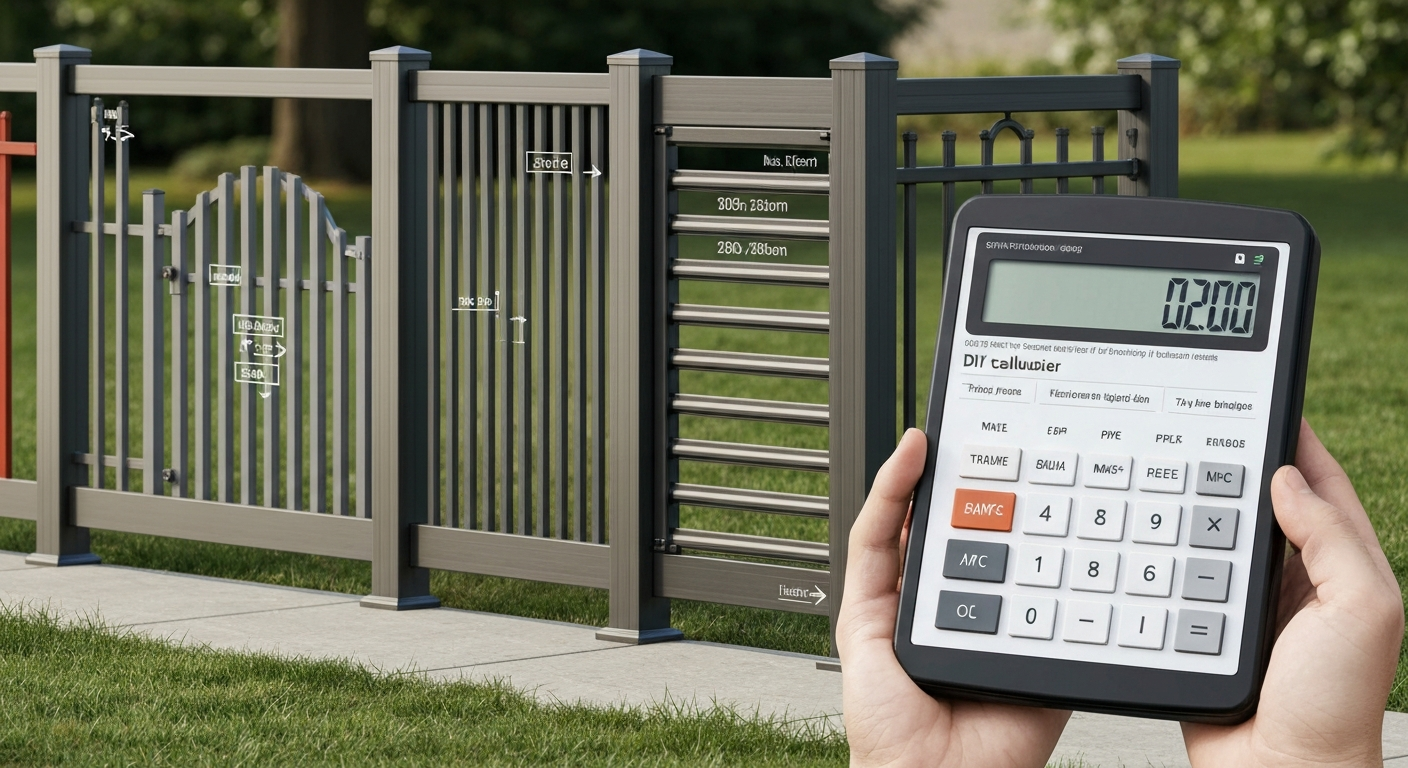 Aluminum Fence Cost Calculator: Plan Your Fencing Project Budget
