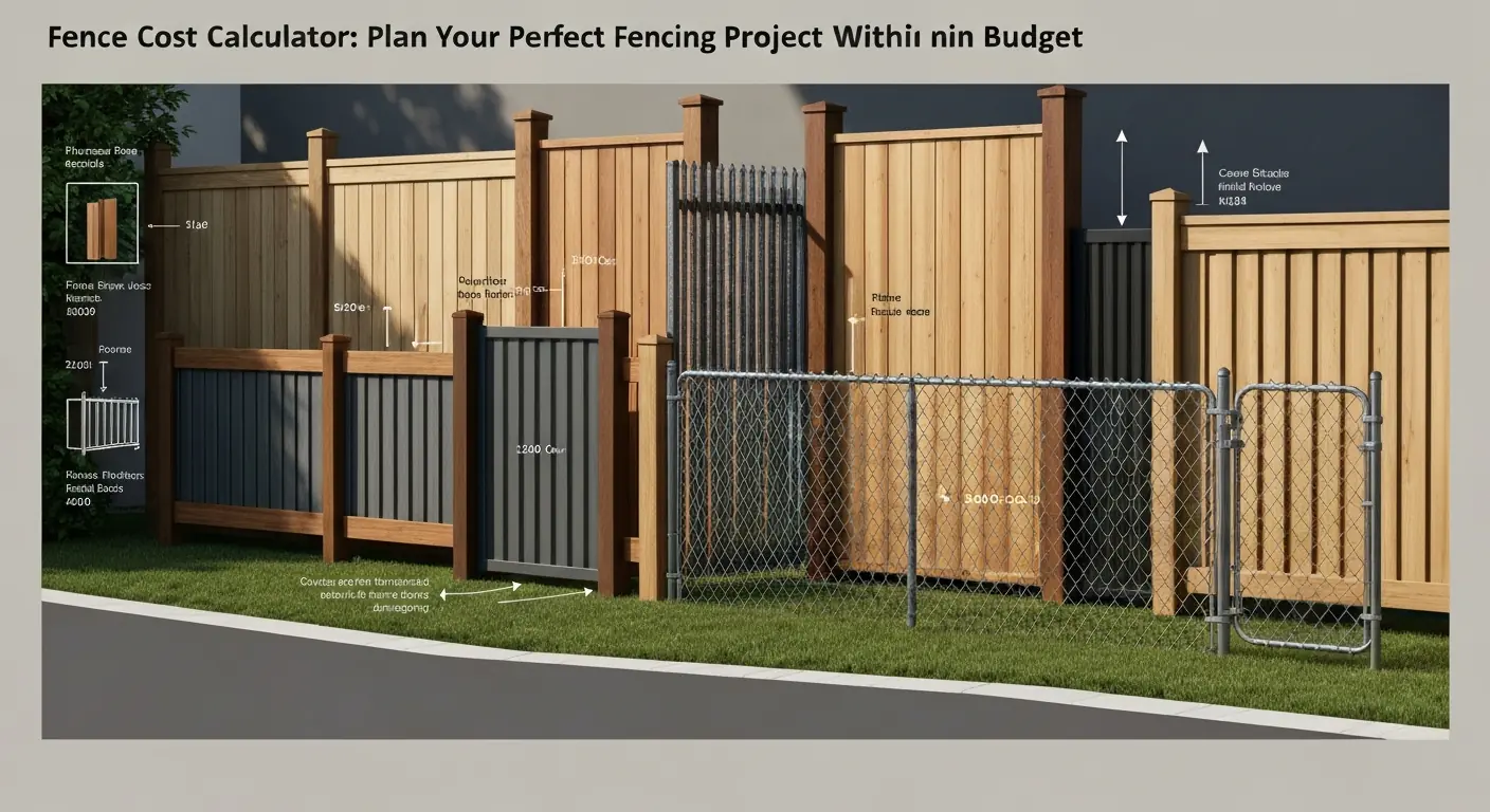 Fence Cost Calculator: Plan Your Perfect Fencing Project Within Budget